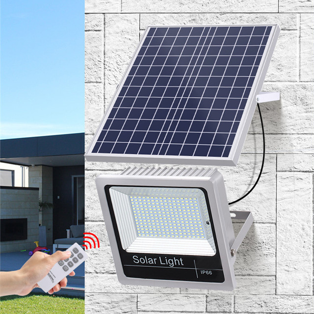 30W Waterproof Solar Flood Light With Remote Control From China