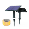 MJ-SM200 Warm Light Exterior Outdoor Waterproof Solar Powered Led Tape Lights for Home Garden Patio 