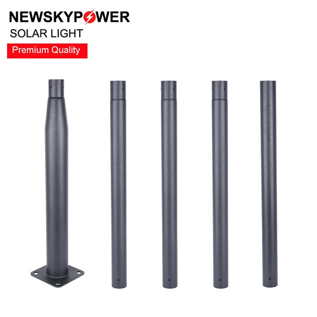 High Quality Q235 Steel Detachable Split Pole with Anchor SP-6M