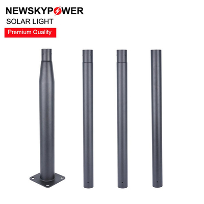 Wholesale Q235 Steel Splice Type Split Pole with Underground Anchor