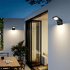 Outdoor Waterproof Aluminum 5w Solar Wall Light Lamp with Motion Sensor