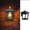 ABS Wireless Motion Sensor IP65 Waterproof Outdoor Led Lamp Solar Wall Lantern Lights For Front Porch Patio