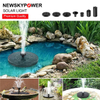 OEM Waterproof Outdoor Bird Bath Solar Fountian for Garden Landscape