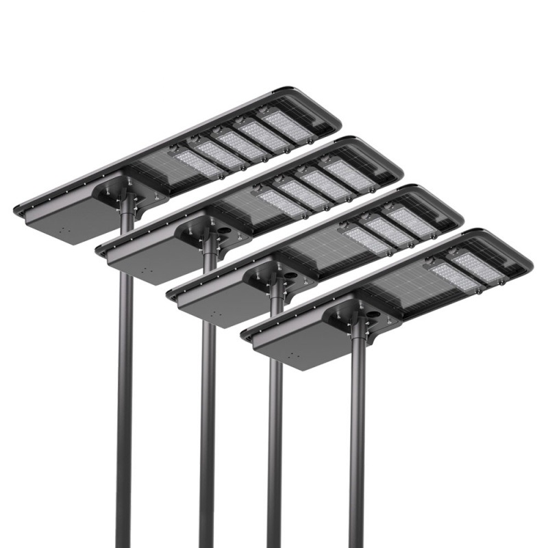 Double -sided MONO Solar Panel 80W High-power Integrated Outdoor LED Solar Street Lights