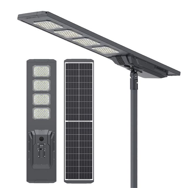  Integrated 100watt Outdoor Industrial Solar Street Light SSP-100W