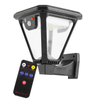 Motion Sensor Waterproof IP65 ABS Solar Wall Light with Remote USB Charging