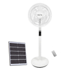 16 Inch Rechargeable Electric Solar Standing Fan with Remote Control