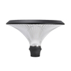 Round Diamond 25W Die-casting Aluminum Integrated Outdoor Waterproof Solar Garden Light