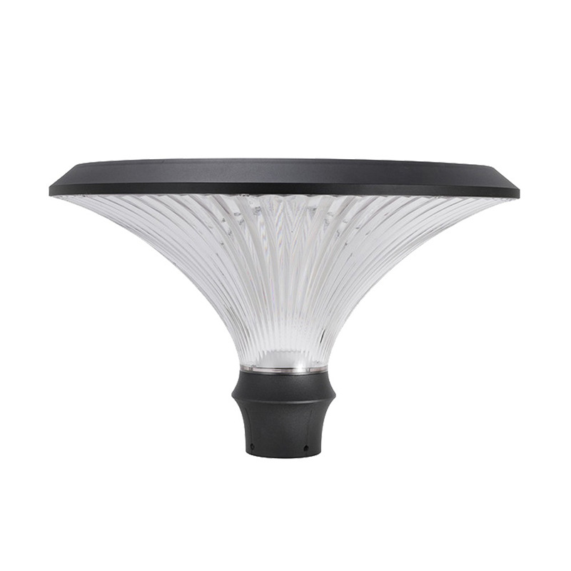 Round Diamond 25W Die-casting Aluminum Integrated Outdoor Waterproof Solar Garden Light