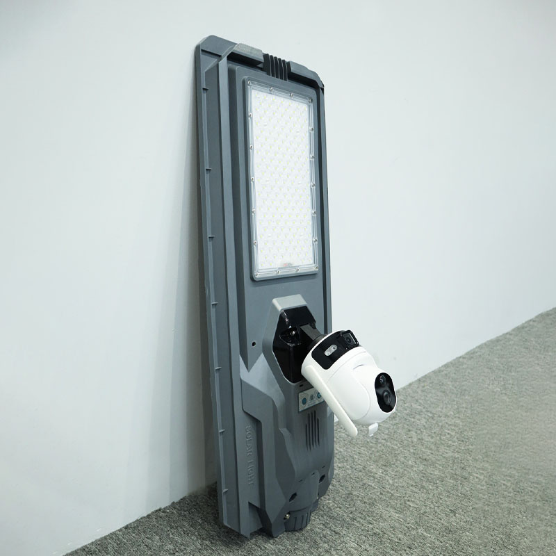 STARSHIP III MJ-SSTH800C 2 Lens Integrated Outdoor Solar Street Lights with CCTV Camera 
