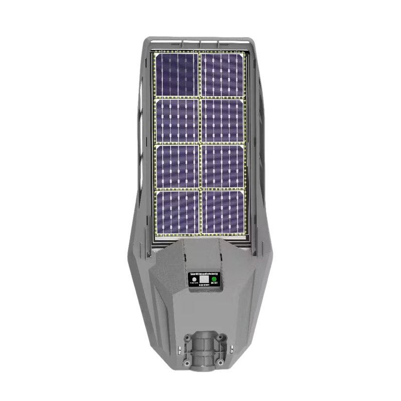 800W Double Glass Residential Integrated Waterproof Solar Street Light 