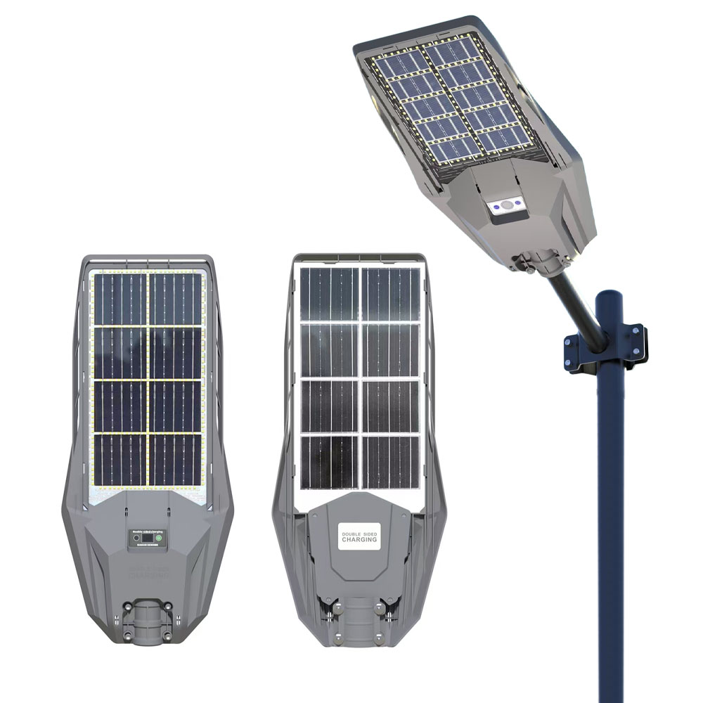 All in One Outdoor Home And Lighting LED Residential Solar Street Light 300w