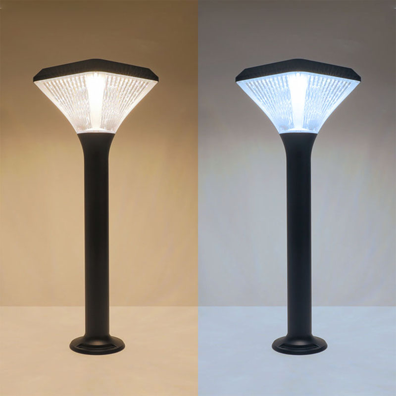 New Arrival Garden Landscape Die-casting Aluminum Waterproof Solar Bollard Light