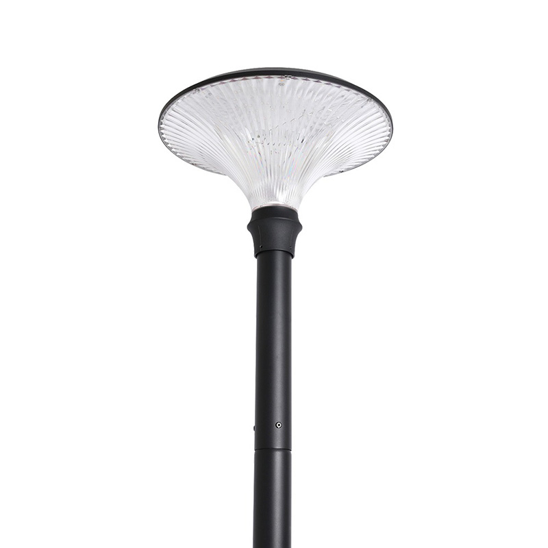 Round Diamond 25W Die-casting Aluminum Integrated Outdoor Waterproof Solar Garden Light