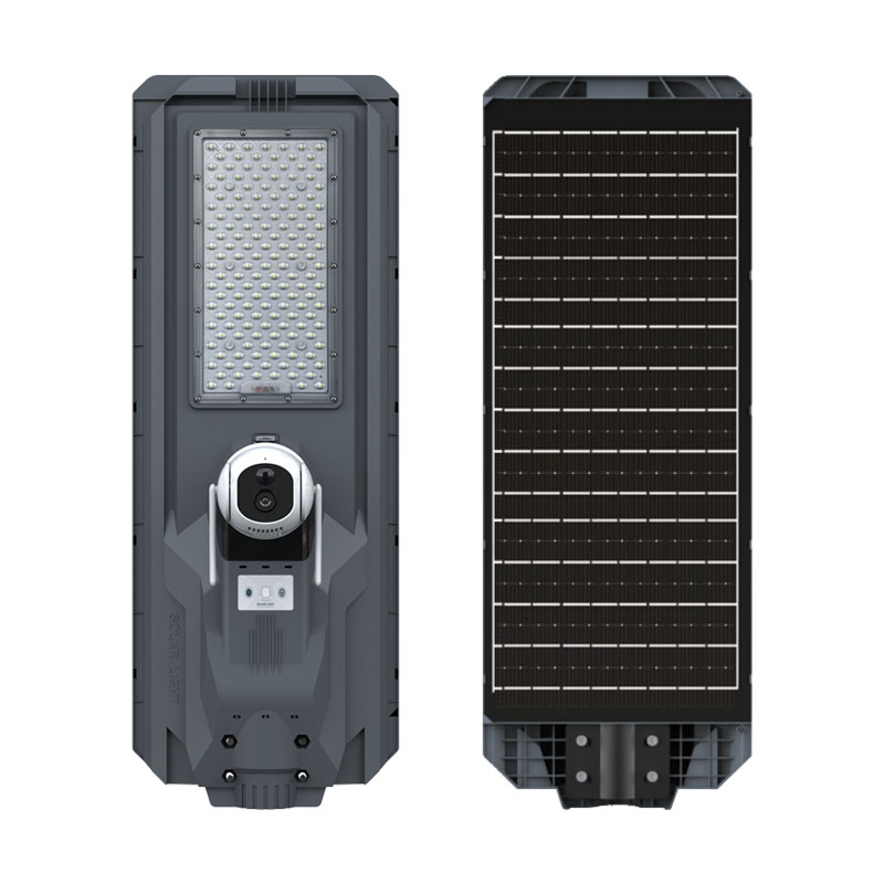 STARSHIP III MJ-SSTH1200C All in One Ip65 Waterproof Dual Screen Industrial Solar Street Lights