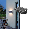 Exterior ABS IP65 Waterproof Solar Powered Wall Wash Light 