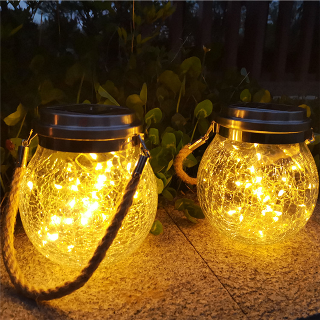 50LED Outdoor solar jar light (1)