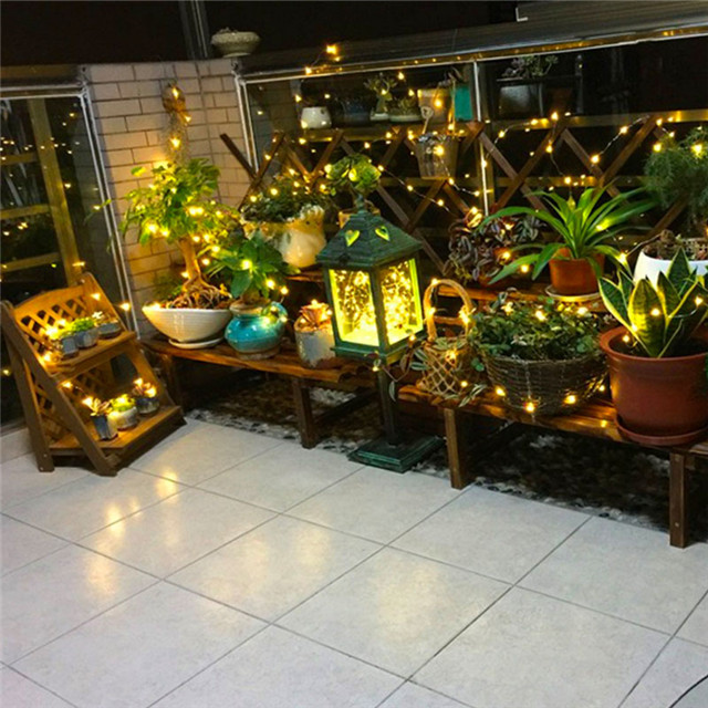 outdoor solar power led string light for Christmas (5)