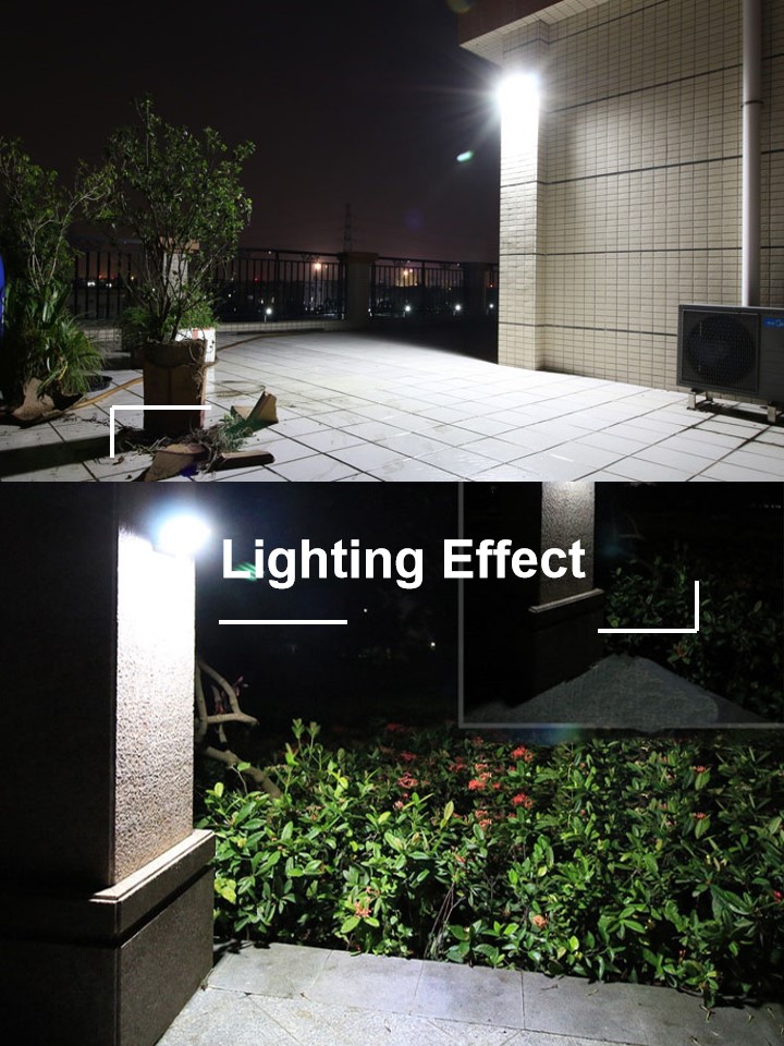 Outdoor 6W 48pcs LED Solar Gate Light (3)