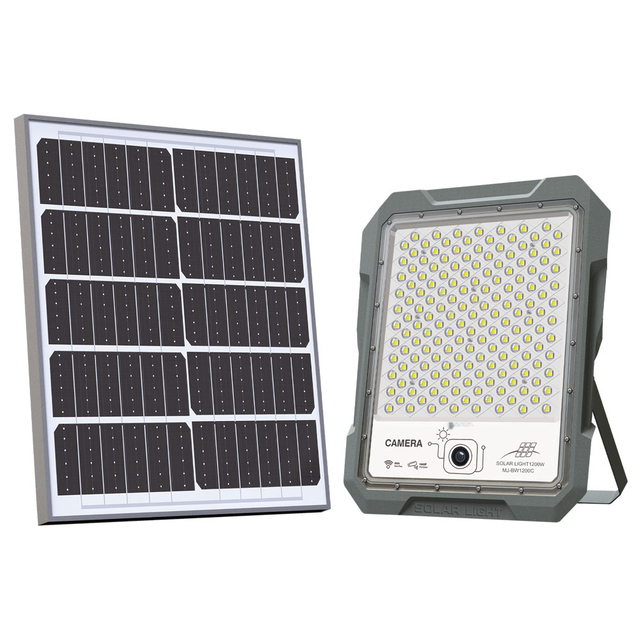 MJ-BW1200C Security LED Outdoor Solar Flood Light with Camera