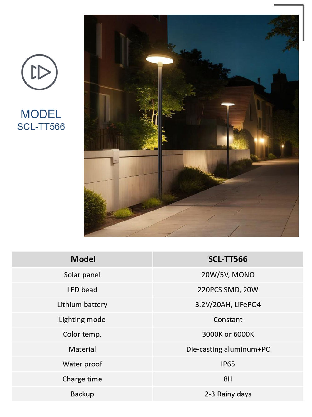 SPEC of SCL-TT566 (2)