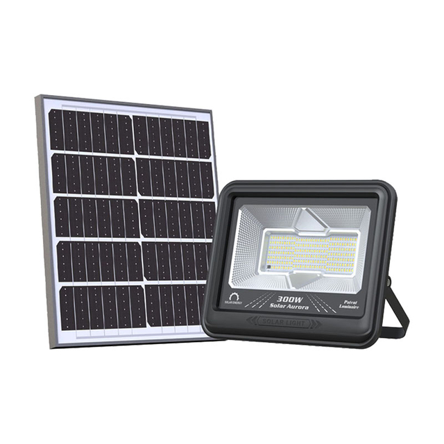 300W Aurora ABS Waterproof Led Garden Solar Flood Light MJ-SAR300 