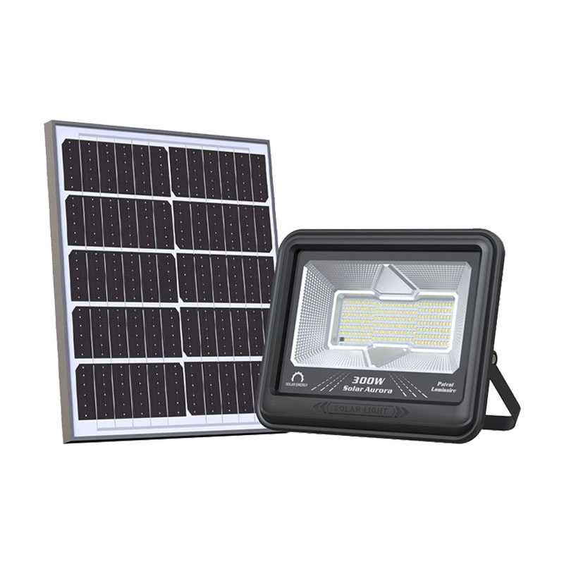 300W Aurora ABS Waterproof Led Garden Solar Flood Light MJ-SAR300 