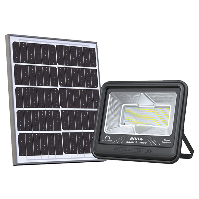 600W MJ-SAR600 Outdoor ABS Solar Flood Lights with Sensor