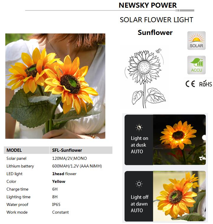 solar flower light 