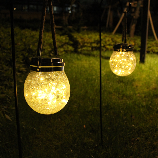 50LED Outdoor solar jar light (2)