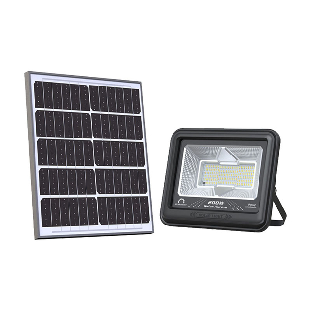 MJ-SAR200 ABS Waterproof Ourdoor Led Solar Aurora Flood Light for Garden 200W