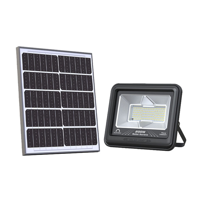 MJ-SAR200 ABS Waterproof Ourdoor Led Solar Aurora Flood Light for Garden 200W
