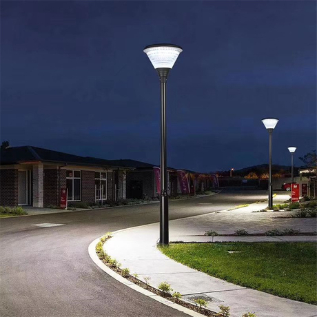 20W Automatic Solar Bollard Light for Lawn