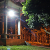 100W High Lumen LED Solar Flood Lights for Square