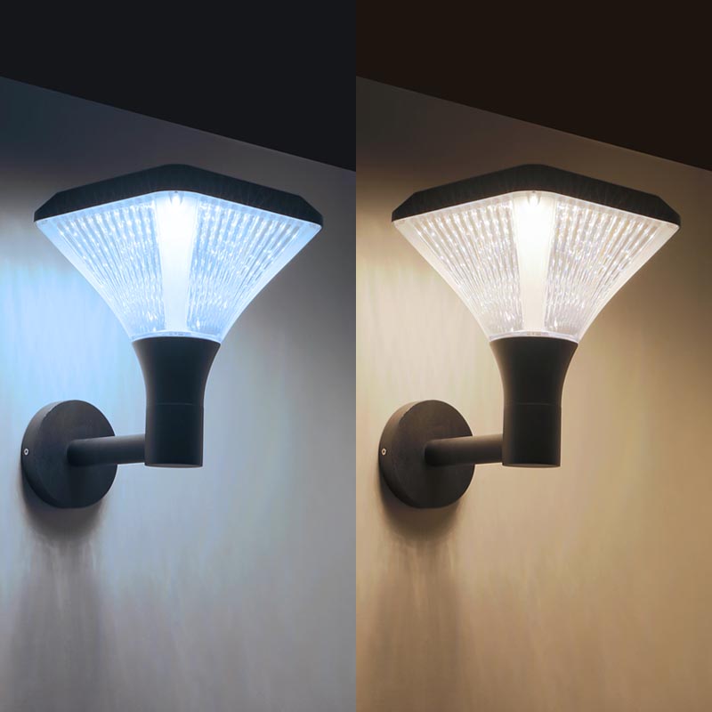 Waterproof Outdoor External Solar Wall Lights for Home And Apartment Garde