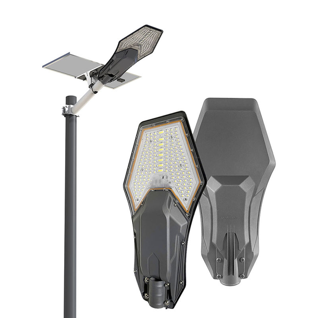 New Arrival 400w All in Two Powerful LED Solar Street Lights Outdoor