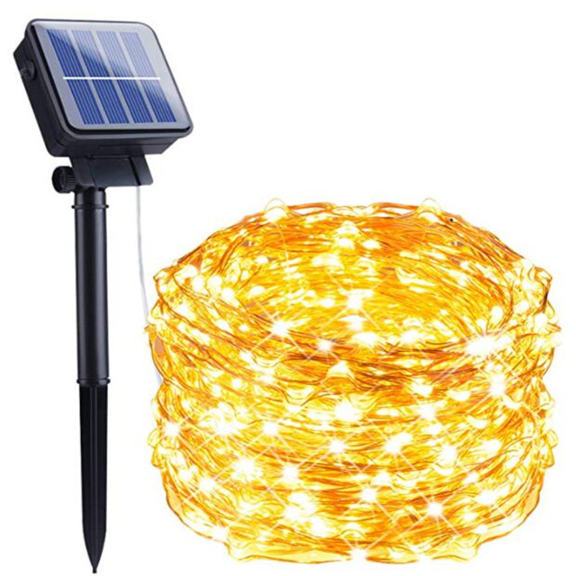 20M 200LED Solar Led String Lights for Christmas Landscaping