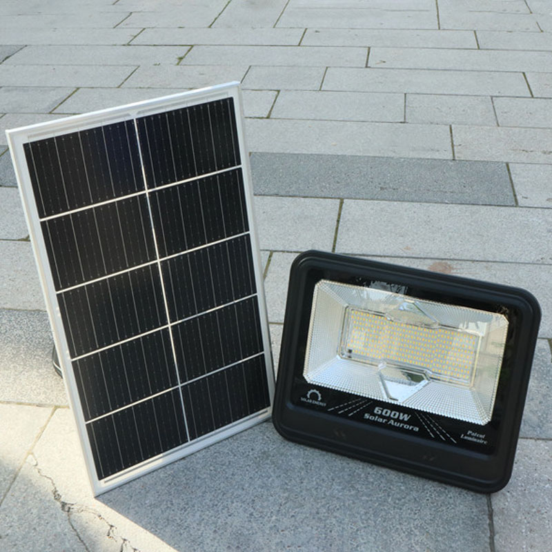 600W MJ-SAR600 Outdoor ABS Solar Flood Lights with Sensor