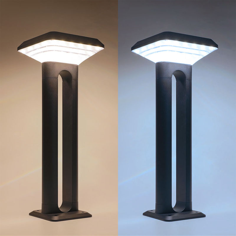 Decoration Landscape Waterproof Outdoor Solar Bollard Light for Garden Lawn