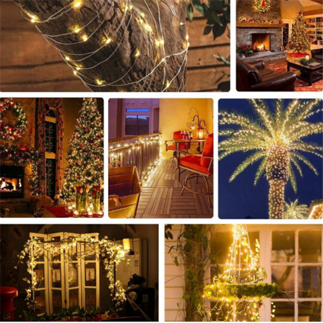 Solar Led string lights for Christmas (5)
