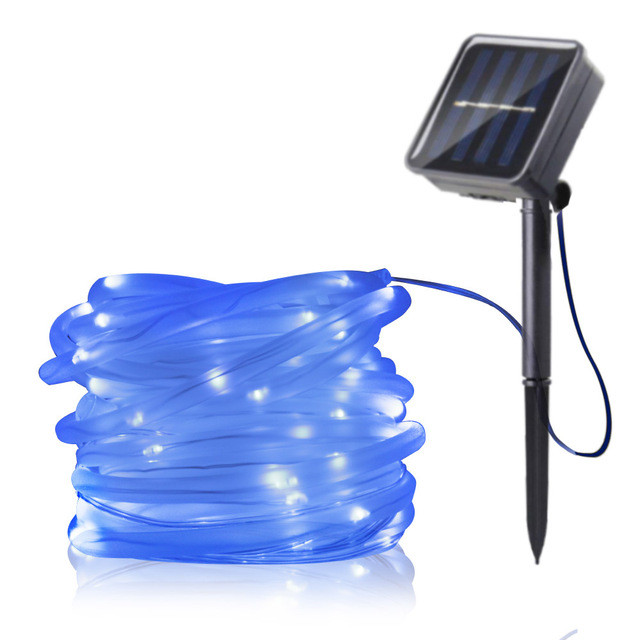 outdoor solar string lights for Christmas (4)