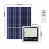 100W High Lumen LED Solar Flood Lights for Square