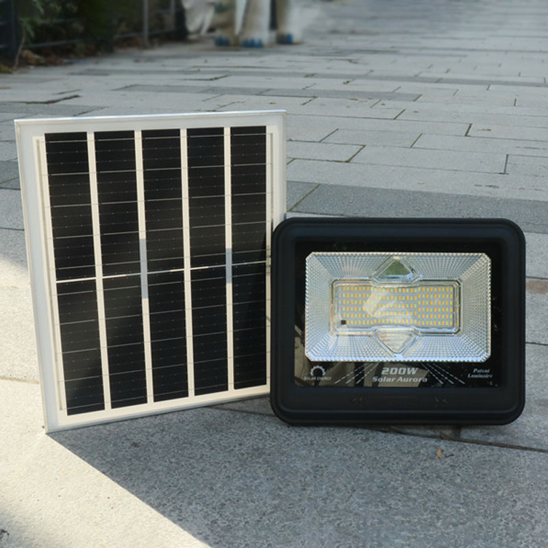 MJ-SAR200 ABS Waterproof Ourdoor Led Solar Aurora Flood Light for Garden 200W
