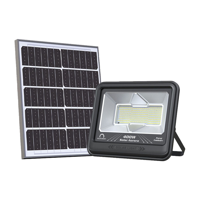 400W Watts MJ-SAR400 ABS Aurora Led Solar Flood Light with Panel