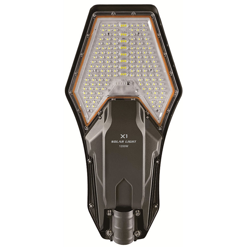 1200 Watts High Brightness All in Two Ip66 Waterproof LED Solar Street Light 