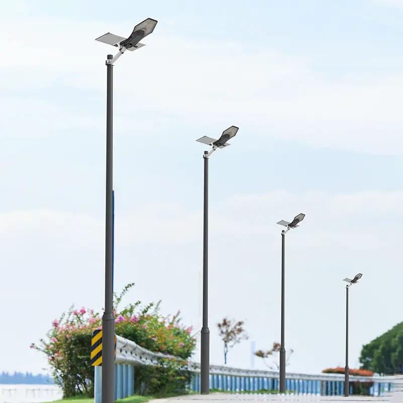 New Arrival 400w All in Two Powerful LED Solar Street Lights Outdoor