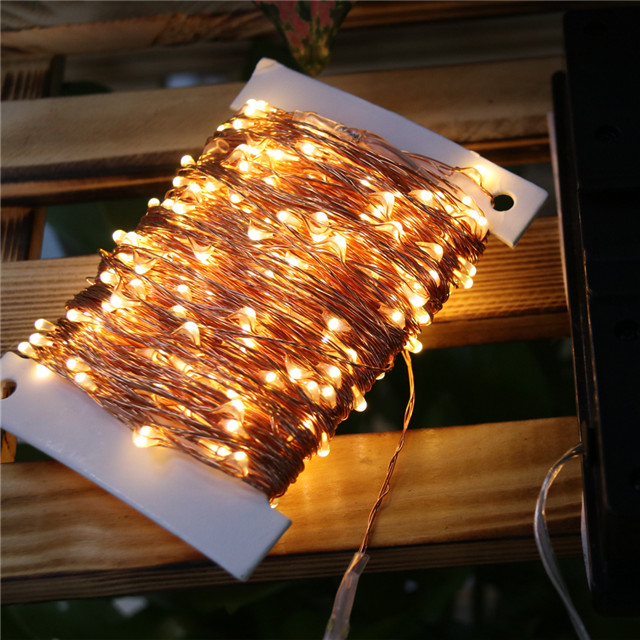 outdoor solar power led string light for Christmas (3)