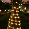 100LED Outdoor Decorate Solar String Lights with Tube for Christmas 
