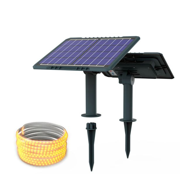 MJ-SM100 Modern Flessible Outdoor Waterproof Led Solar Strip Light for Home Garden Stairs Wall