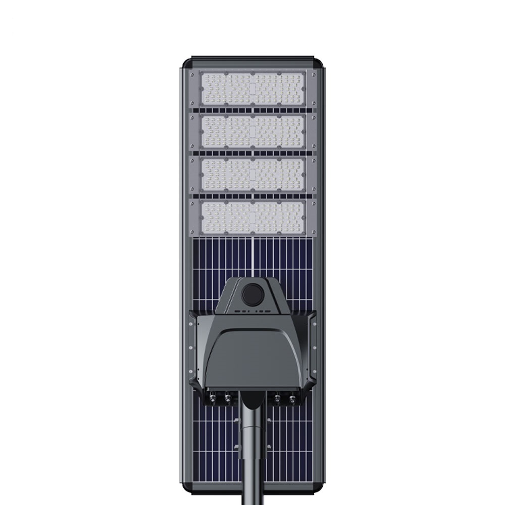 150W Double Glass Solar Panel Die-cast Aluminum Industrial LED Solar Street Lights